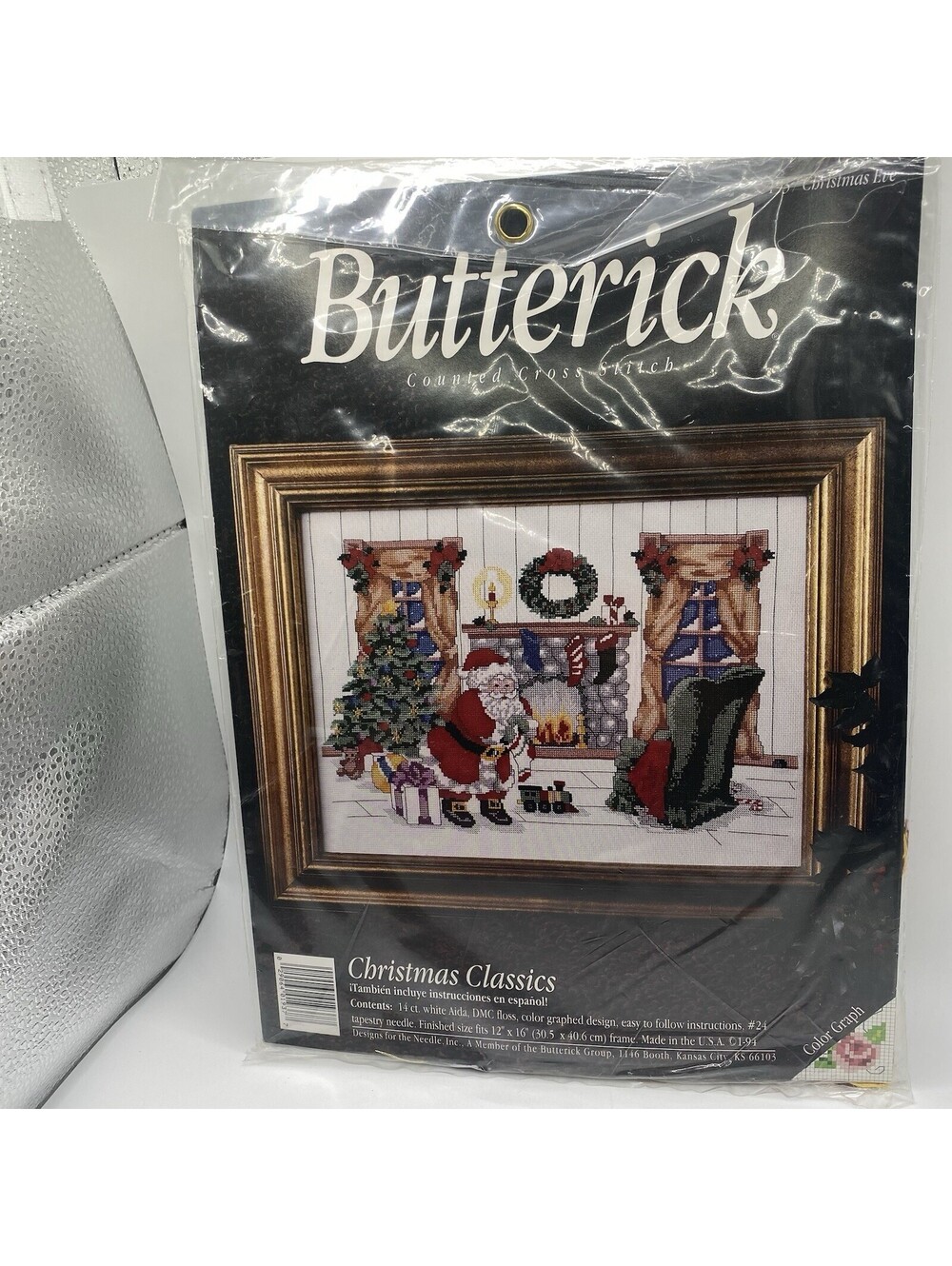 Butterick Counted Cross Stitch “Christmas Classics “ New
